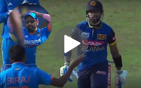 [Watch] Mohammed Siraj's Verbal Fight With Mendis Leaves Rohit Sharma Frustrated